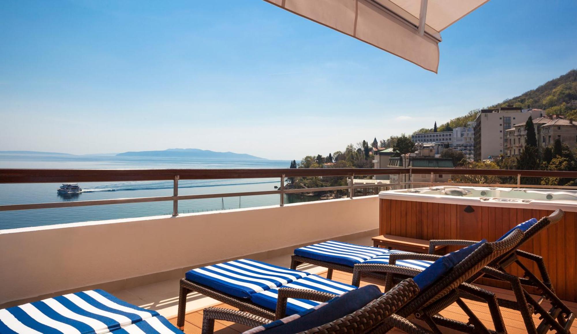 Premium Tweepersoonskamer met Uitzicht op Zee
